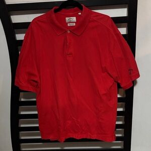 Callaway Men's Vibrant Red Polo Shirt